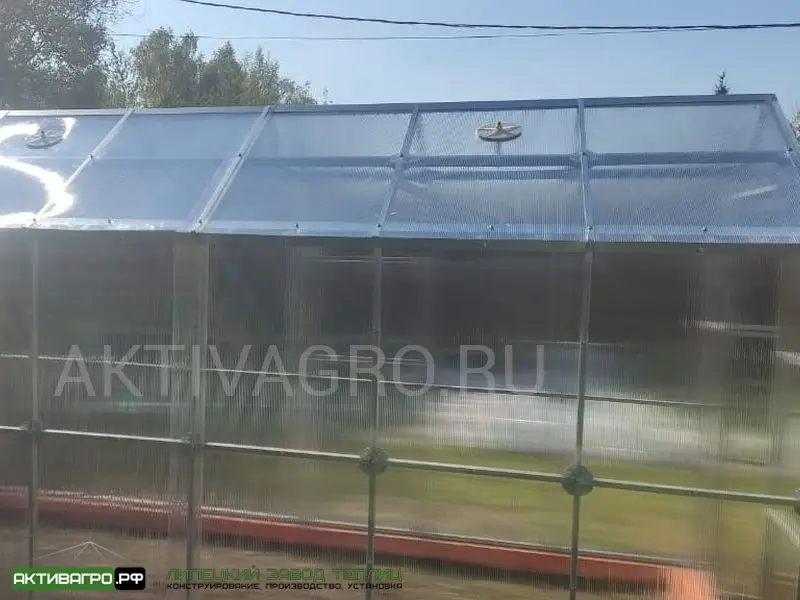 Теплица Ударница Англичанка, ширина 2 м, труба 40х20 Теплица Ударница Англичанка, ширина 2 м, труба 40х20